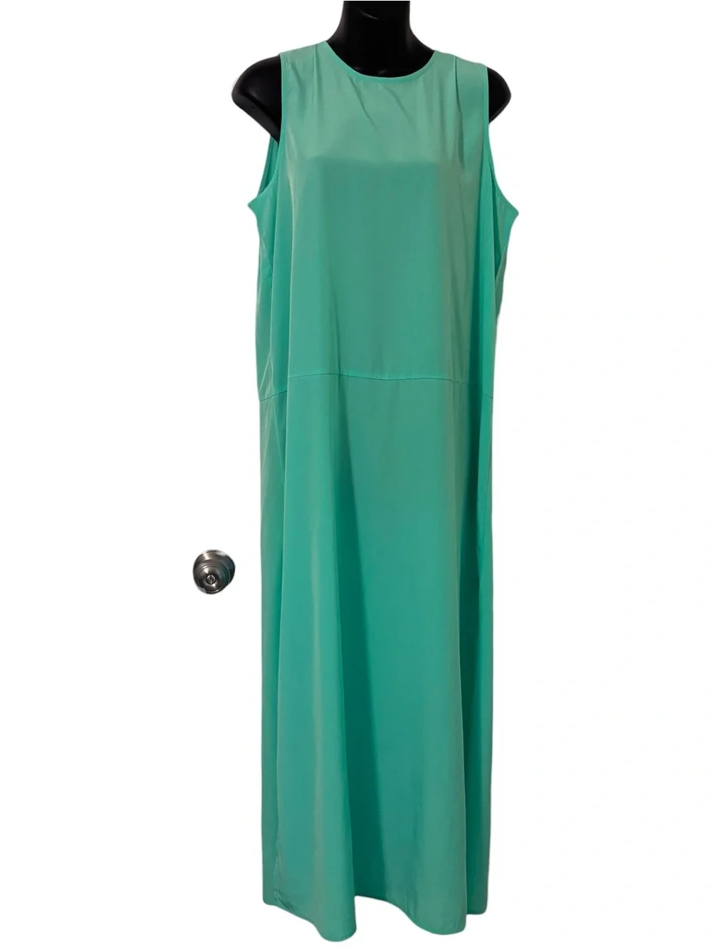 J. Crew Mint Green Maxi Shift Dress size M